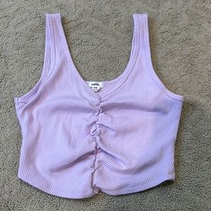 Garage purple tank top size medium